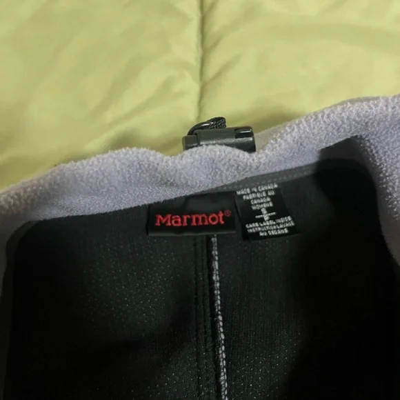 Marmot Fleece Windstopper Zip Up Jacket - Picture 2 of 4